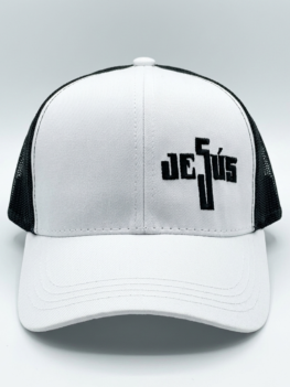Jesus S cruz lateral Blanco N