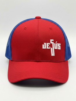 Gorra Jesús S cruz lateral
