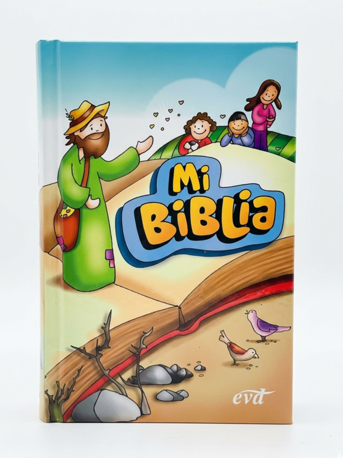 Mi biblia Infantil iIustrada EVD frente Mi biblia Infantil iIustrada EVD frente