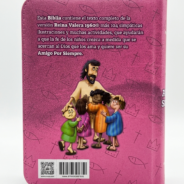 Santa Biblia amigos por siempre Rosa detrás