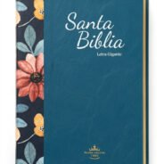 Santa Biblia Letra Gigante Lomo floreado Portada