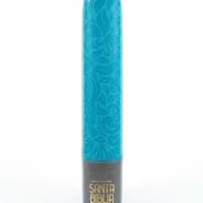 Santa Biblia Letra Gigante azul y gris lomo