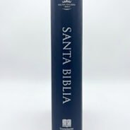 Santa biblia Letra grande Portada de flores lomo